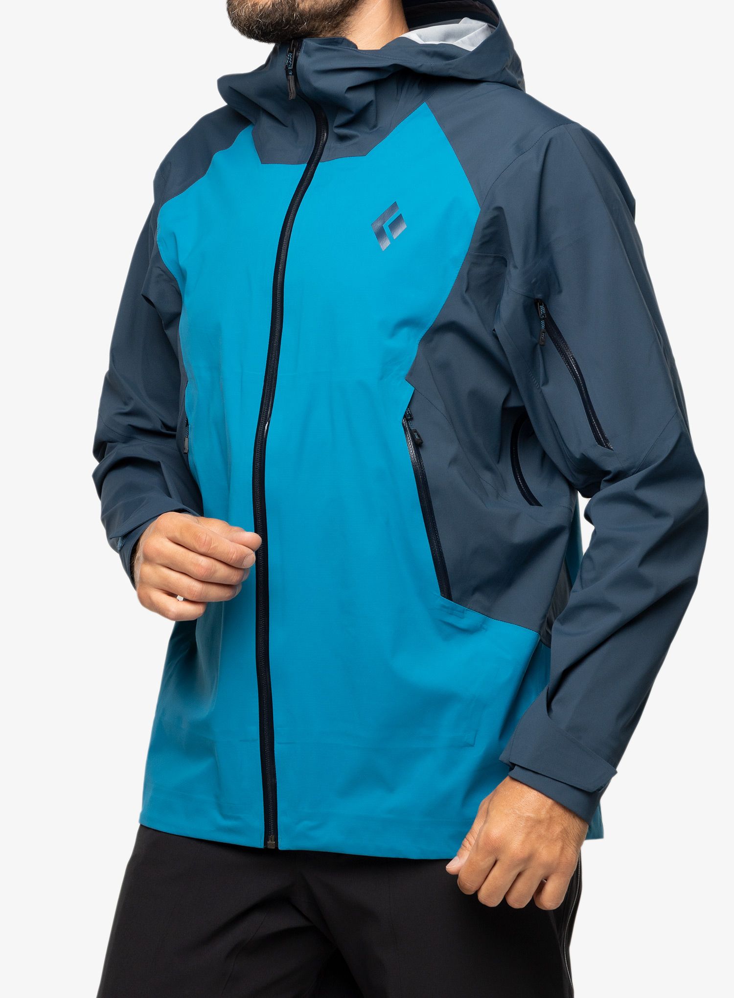 Lyžiarska bunda Black Diamond Recon LT Stretch Shell - kingfisher/indigo