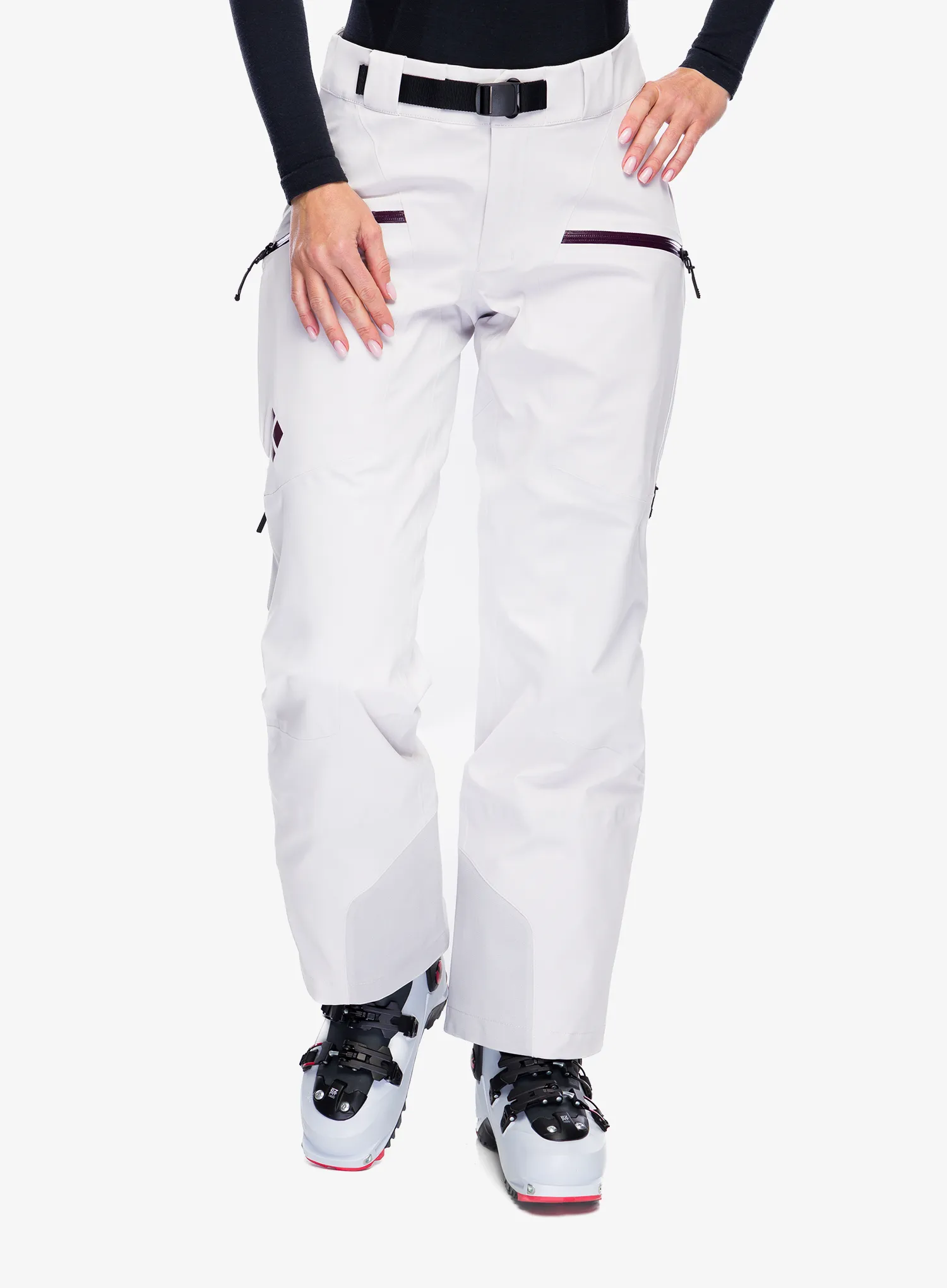 Dámske lyžiarske nohavice Black Diamond Recon Stretch Ski Pants - ice pink