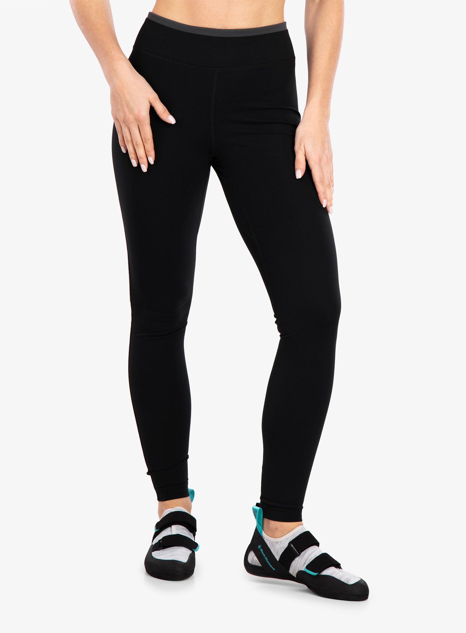 Lezecké legíny Black Diamond Session Tights - black