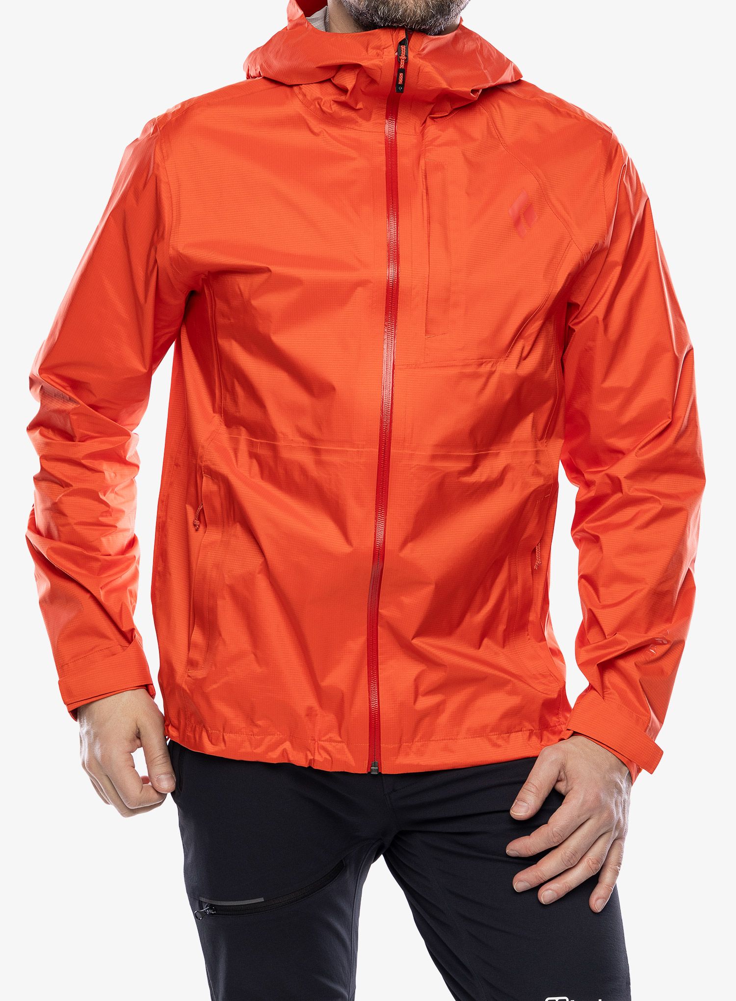 Bunda do dažďa Black Diamond Treeline Rain Shell - octane