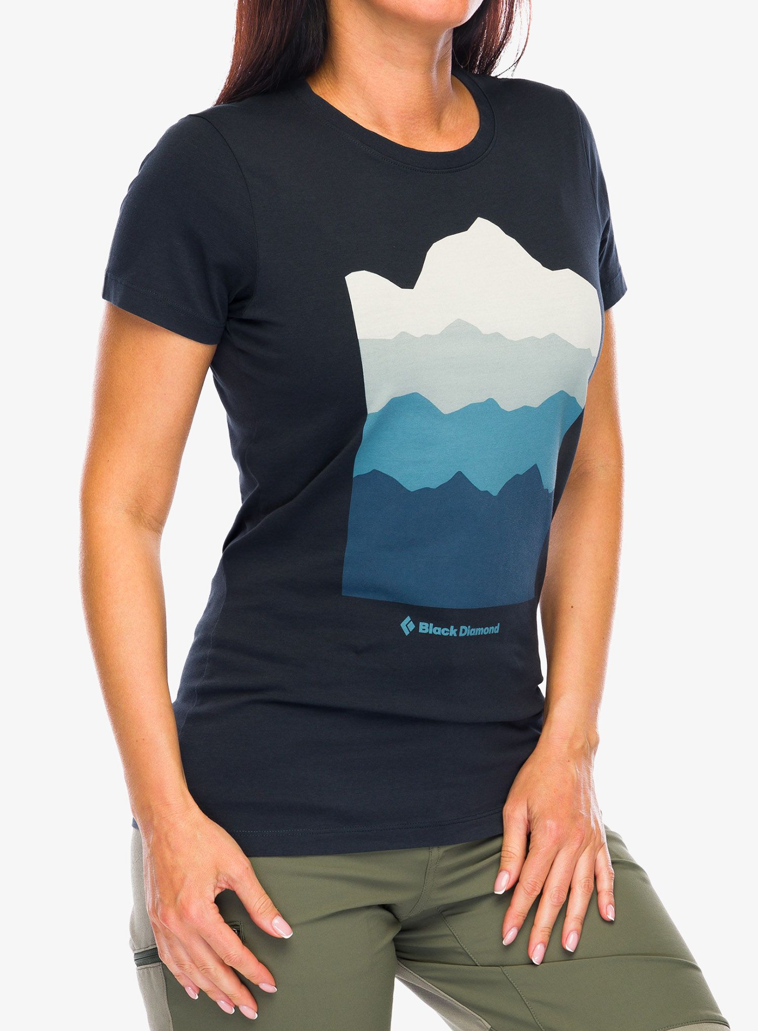 Dámske tričko Black Diamond Vista Tee - eclipse