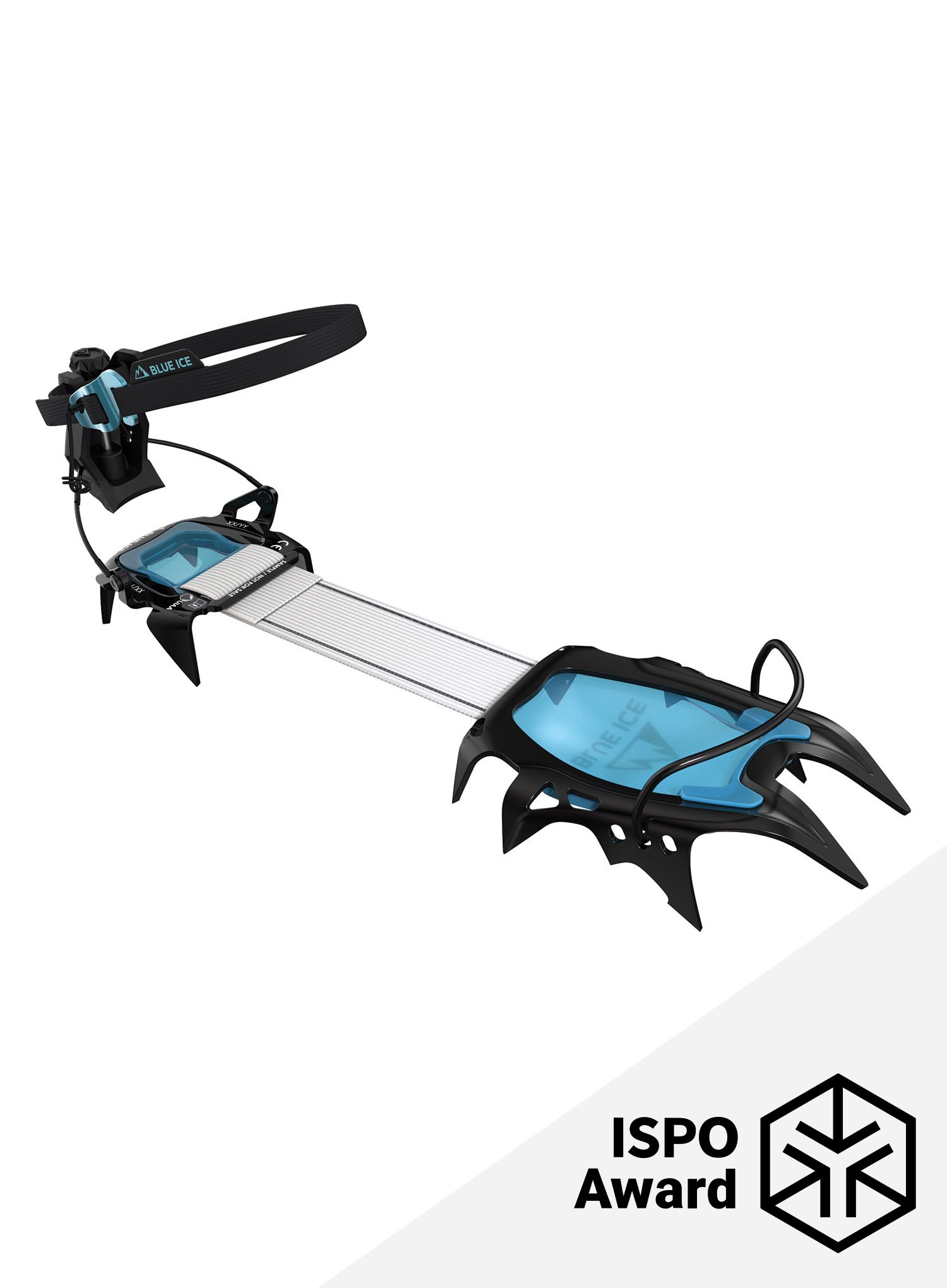 Automatické mačky Blue Ice Harfang Alpine Crampon - black