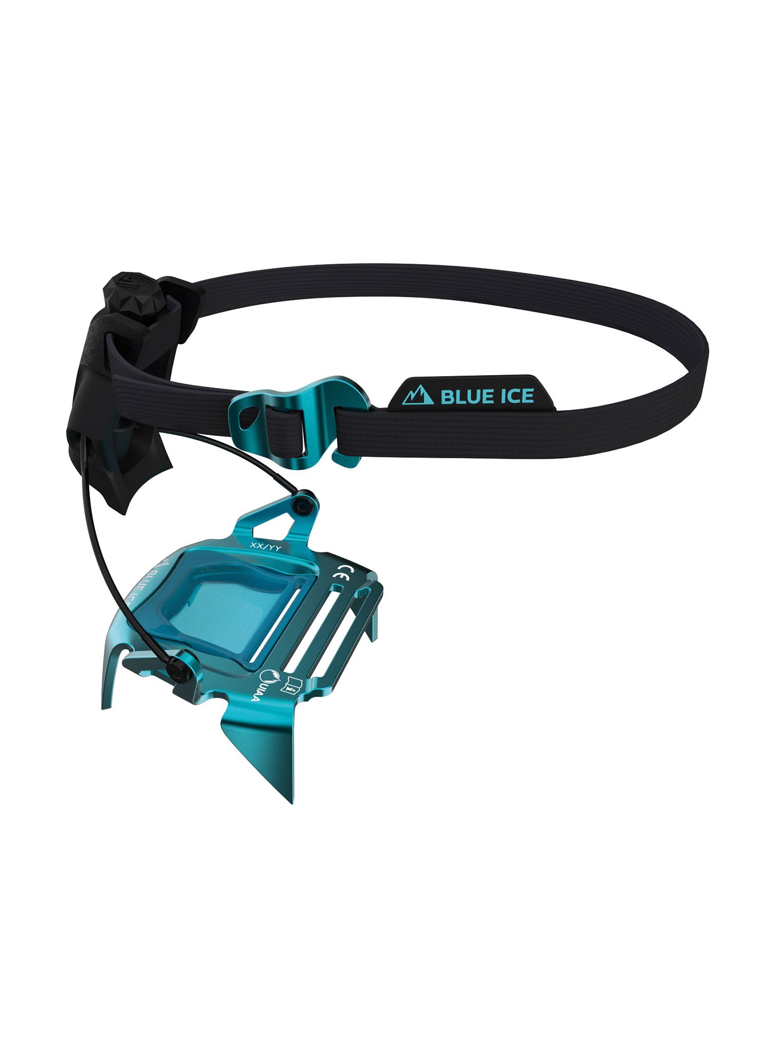 Upevnenie na mačky Blue Ice Harfang Aluminium Heel - blue
