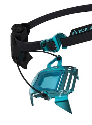 Upevnenie na mačky Blue Ice Harfang Aluminium Heel - blue