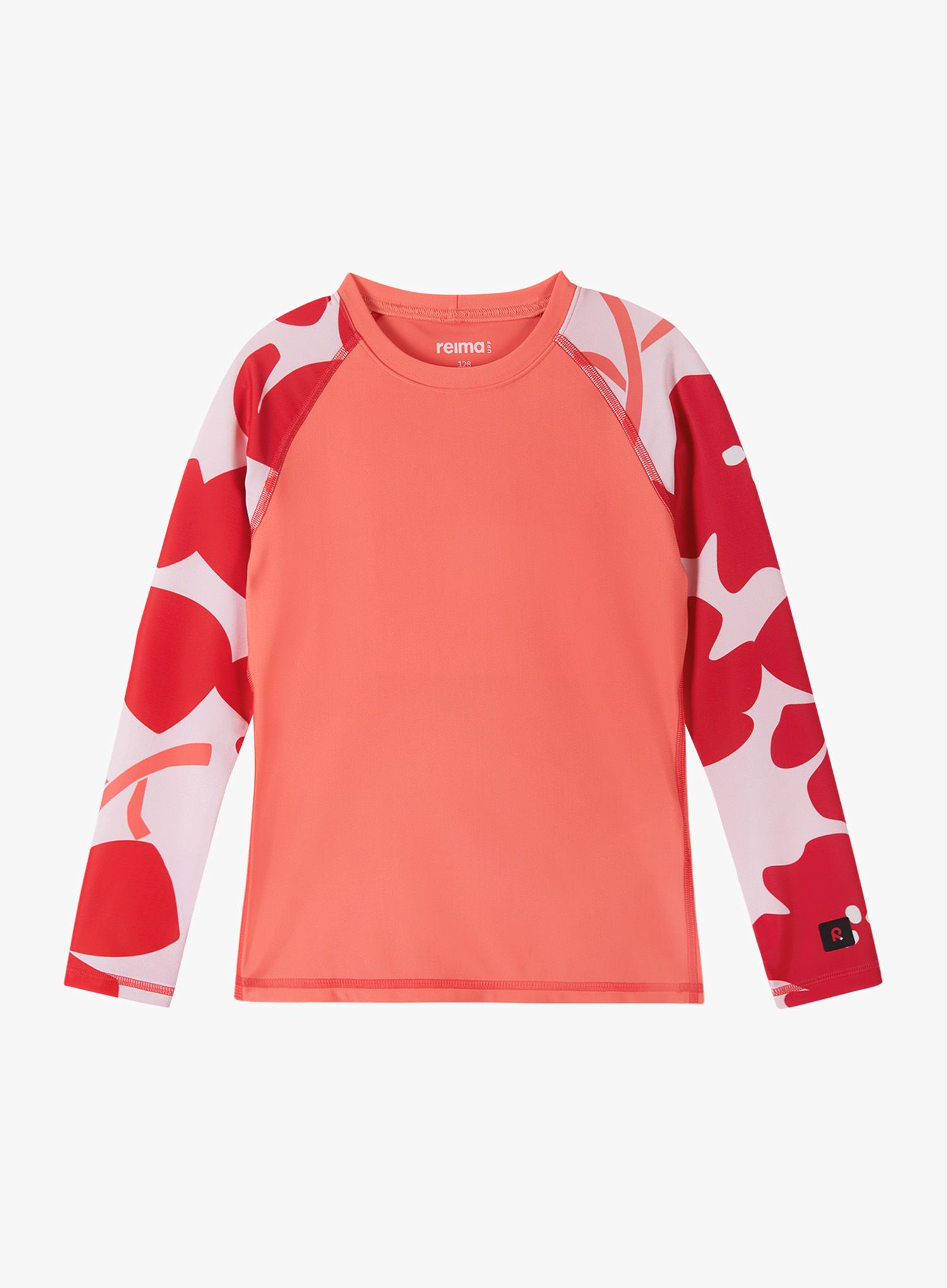 Mikina dievčenská Reima Sukeltaja - misty red