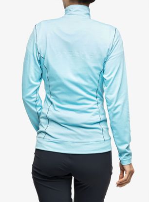 Mikina bez kapucne dámska Karpos Pomedes Fleece - blue atoll