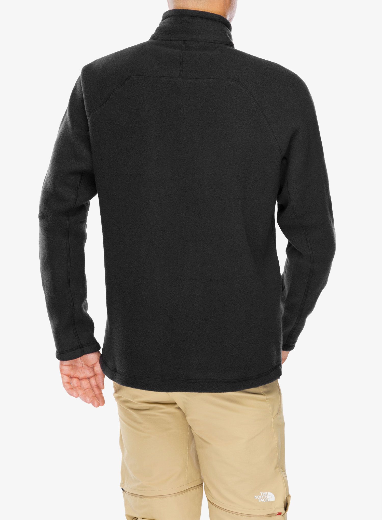 Flísová mikina Salomon Chroma Fleece Pullower Hz - deep black