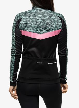 Dámska cyklistická mikina Protest Prtalmonds Cycling Jacket Long Sleeves - true black