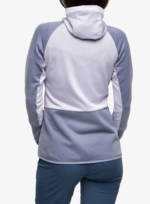 Dámska mikina s kapucňou adidas TERREX Tech Flooce Hooded - silver dawn/silver violet