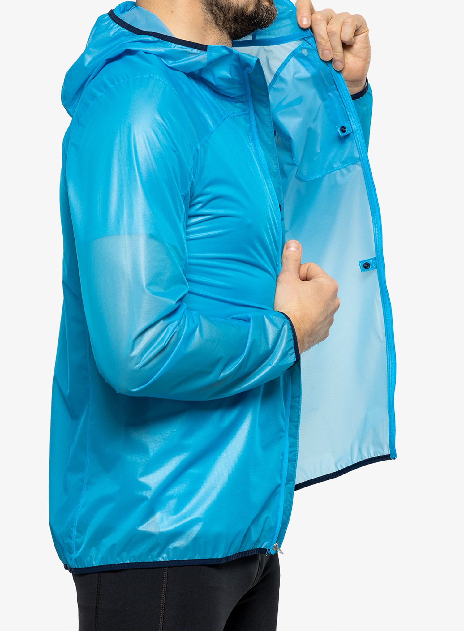 Bežecká bunda Brooks All Altitude Jacket - spring break/navy