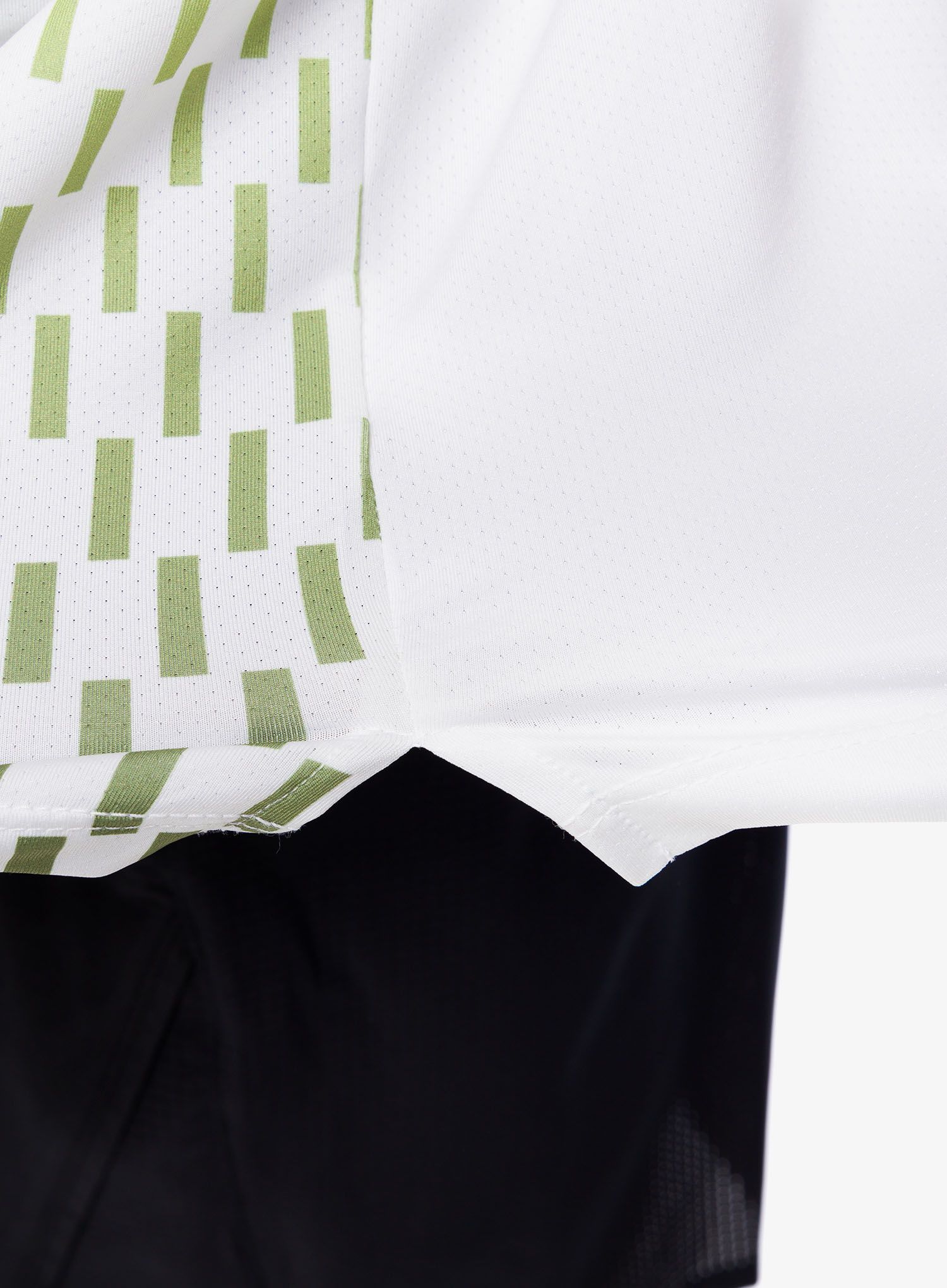 Bežecké tričko Brooks Atmosphere Singlet 2.0 - white/interval gradient