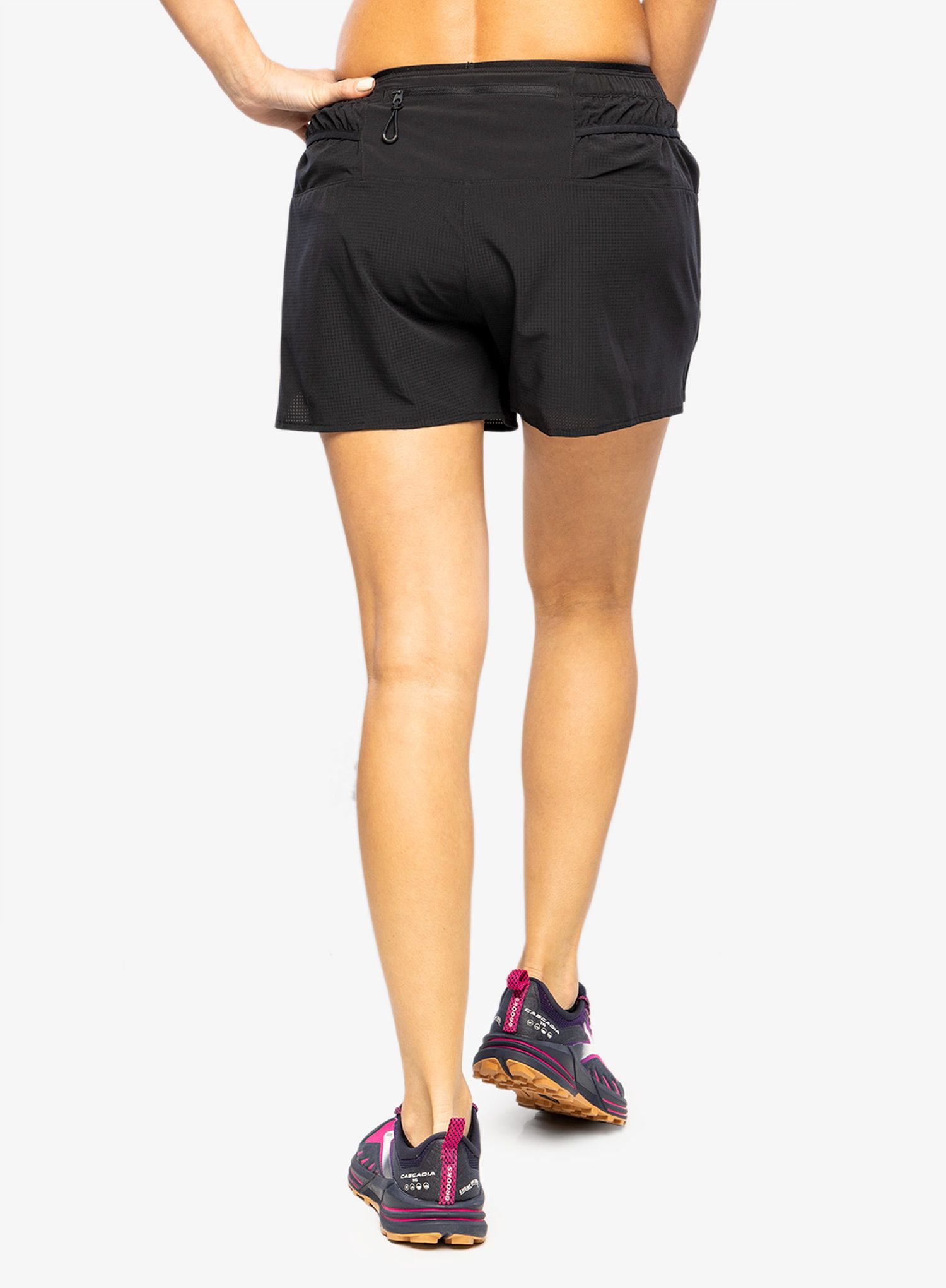 Bežecké kraťasy dámske Brooks High Point 3 2-in-1 Short - black