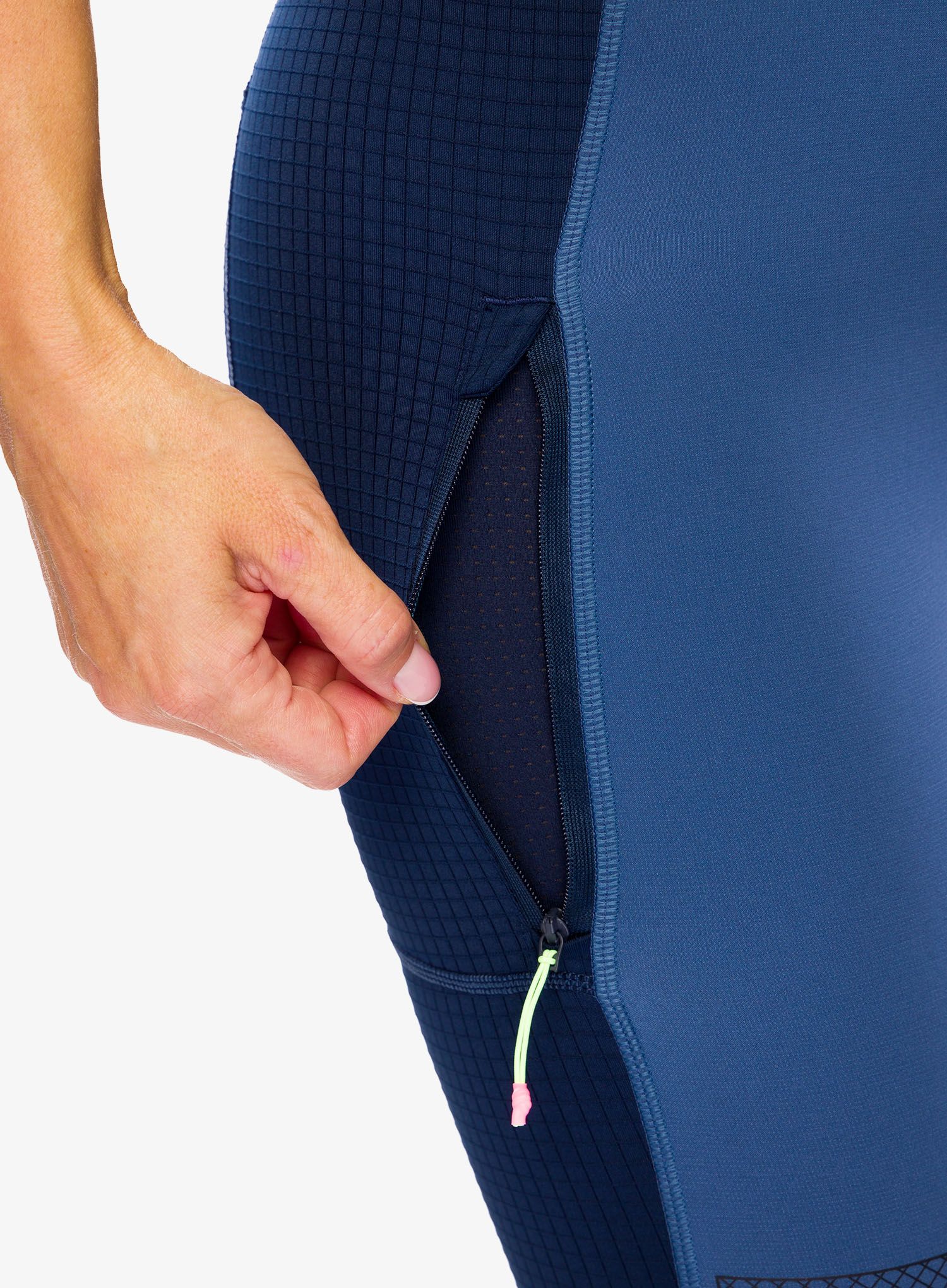 Dámske legíny Brooks High Point Tight - ocean/navy