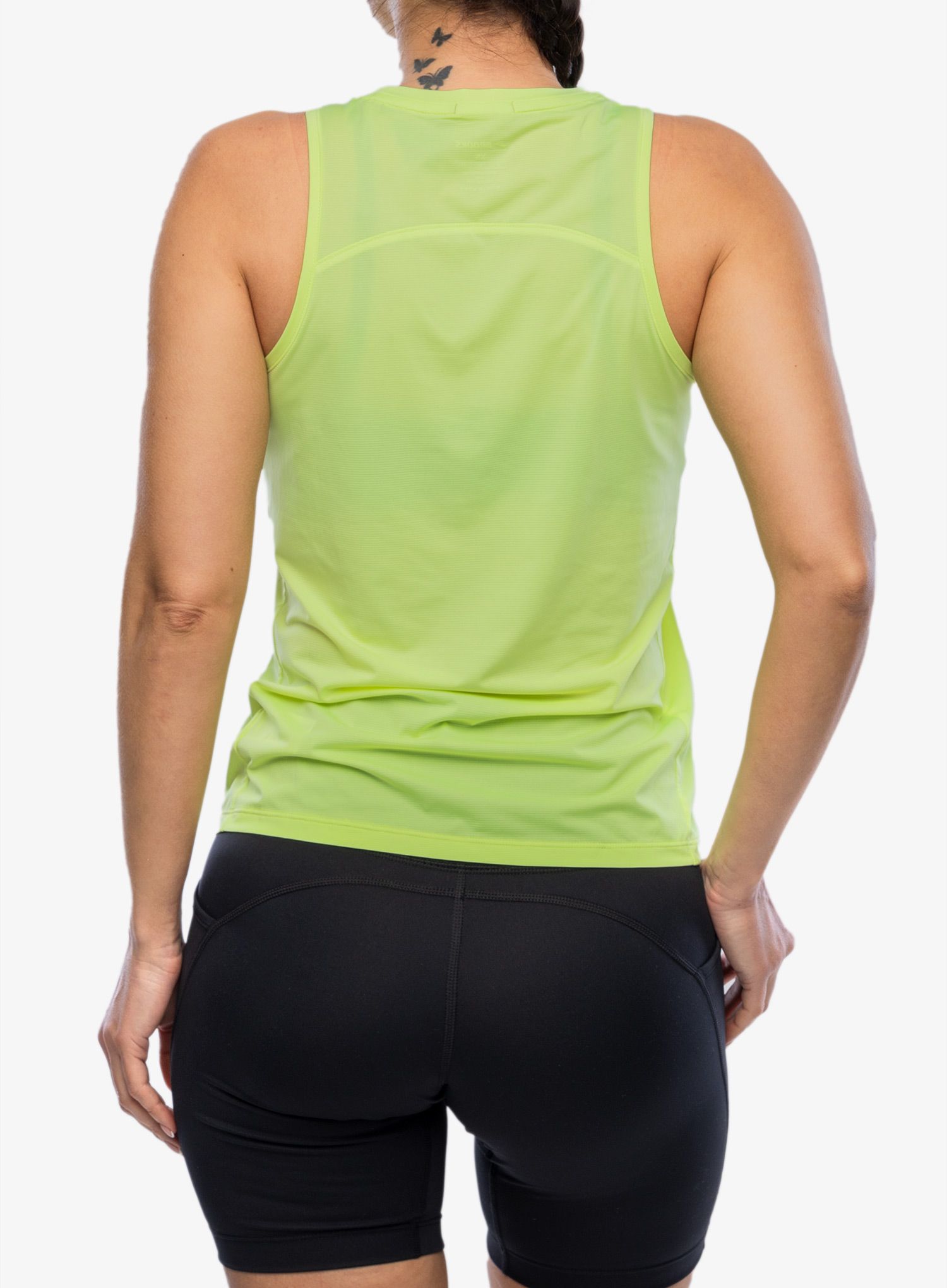 Bežecké tričko dámske Brooks Sprint Free Tank 2.0 - lt lime/interval gradient