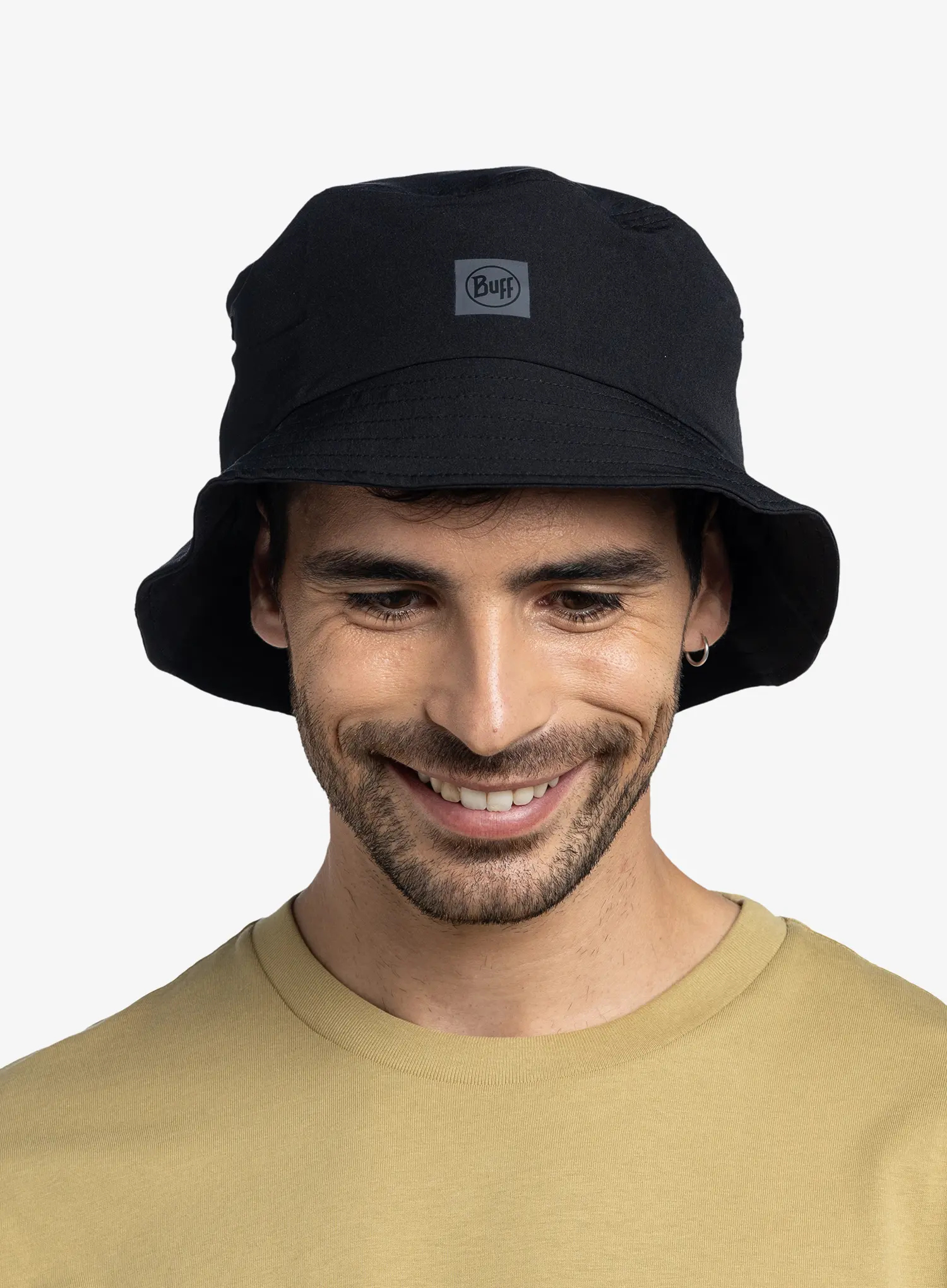 Klobúk Buff Adventure Bucket Hat - solid black