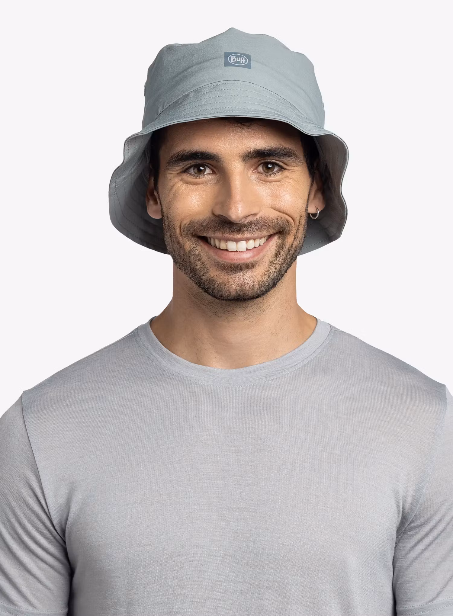 Klobúk Buff Adventure Bucket Hat - solid flint