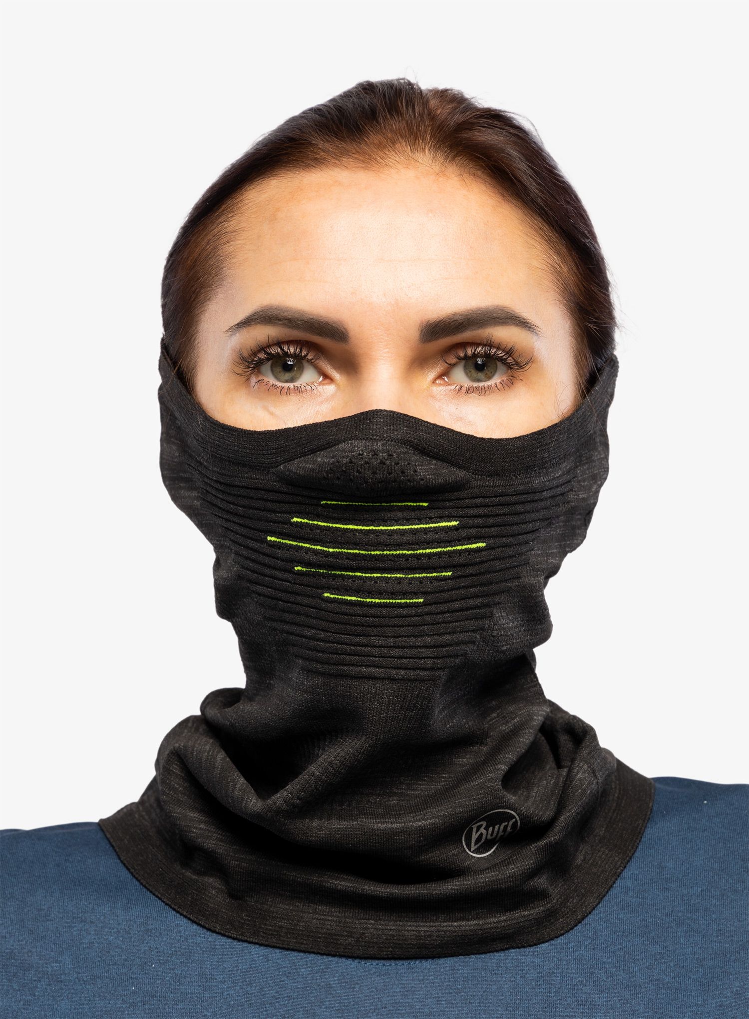 Nákrčník Buff Dryflx+ Neckwarmer - black