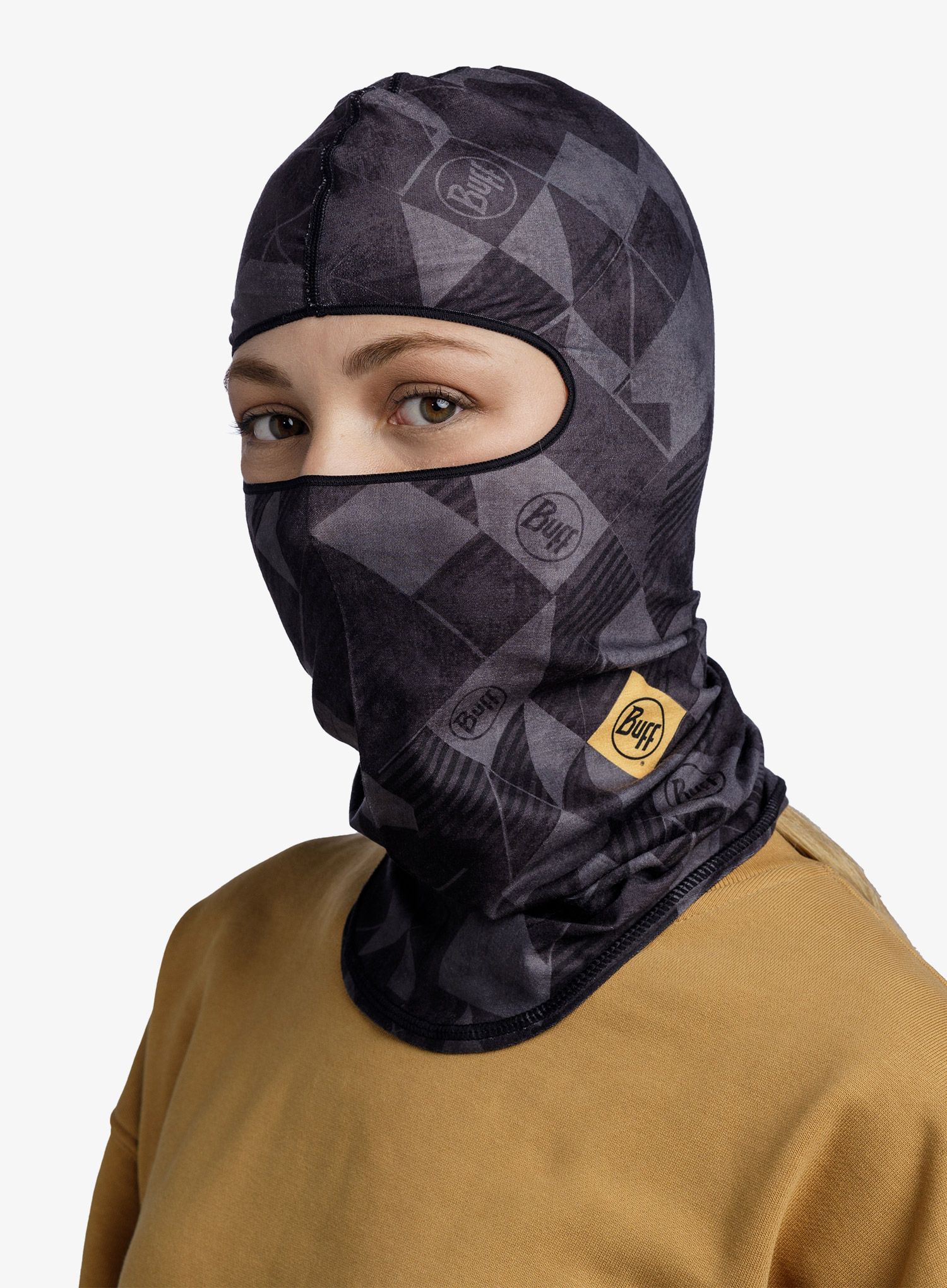Kukla Buff Ecostretch Balaclava - micor graphite