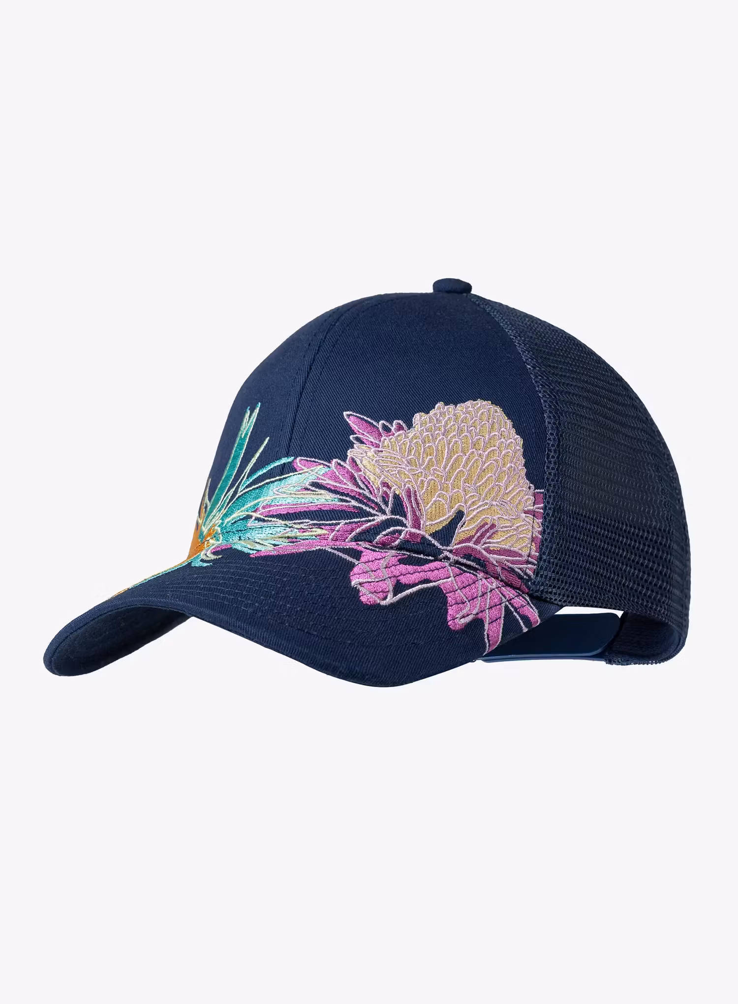 Šiltovka Buff Explore Trucker Cap - satry indigo