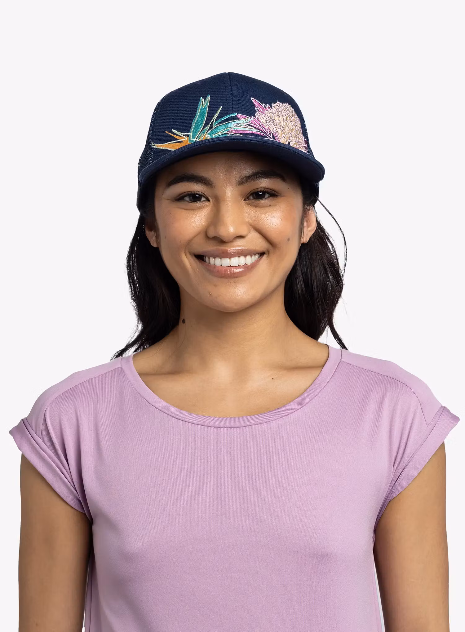Šiltovka Buff Explore Trucker Cap - satry indigo
