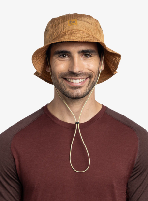 Klobúk Buff Go Bucket Hat - solid ginger