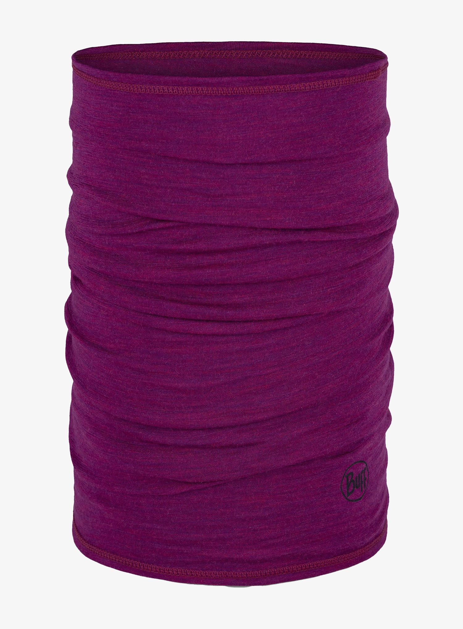 Multifunkčná šatka Buff Lightweight Merino Wool - solid magenta