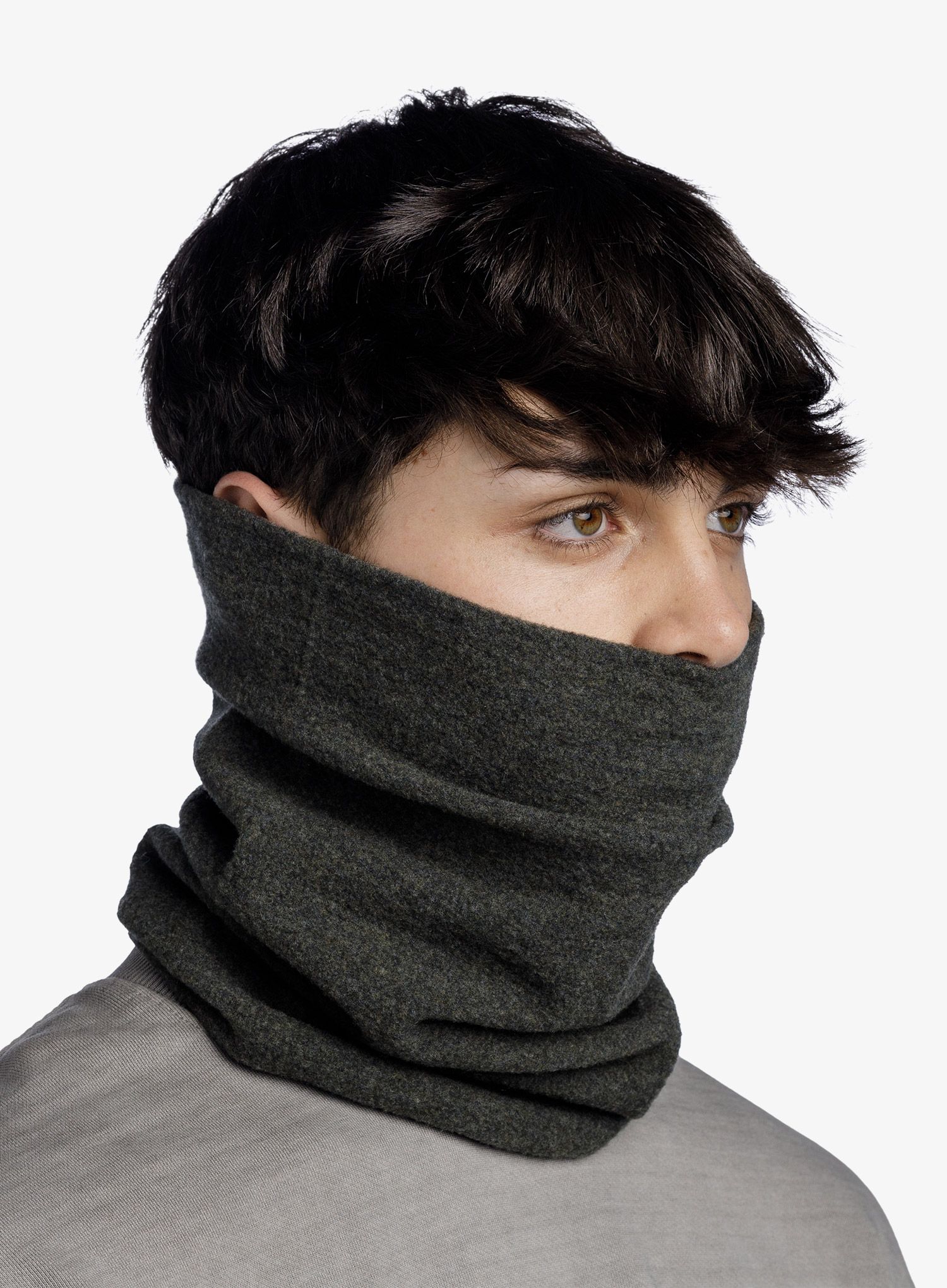 Nákrčník Buff Merino Fleece - cedar