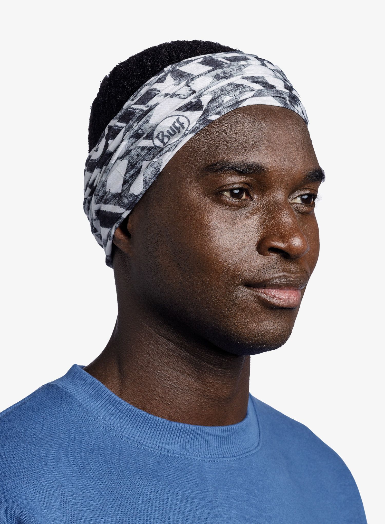Multifunkčná šatka Buff Original Ecostretch - blunkey black