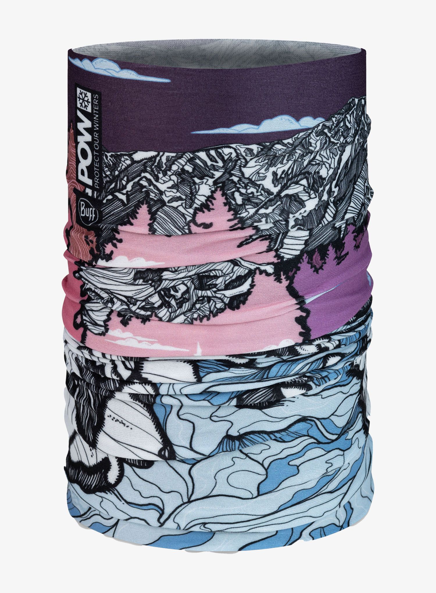 Multifunkčná šatka Buff Original Ecostretch - pow ustir multi