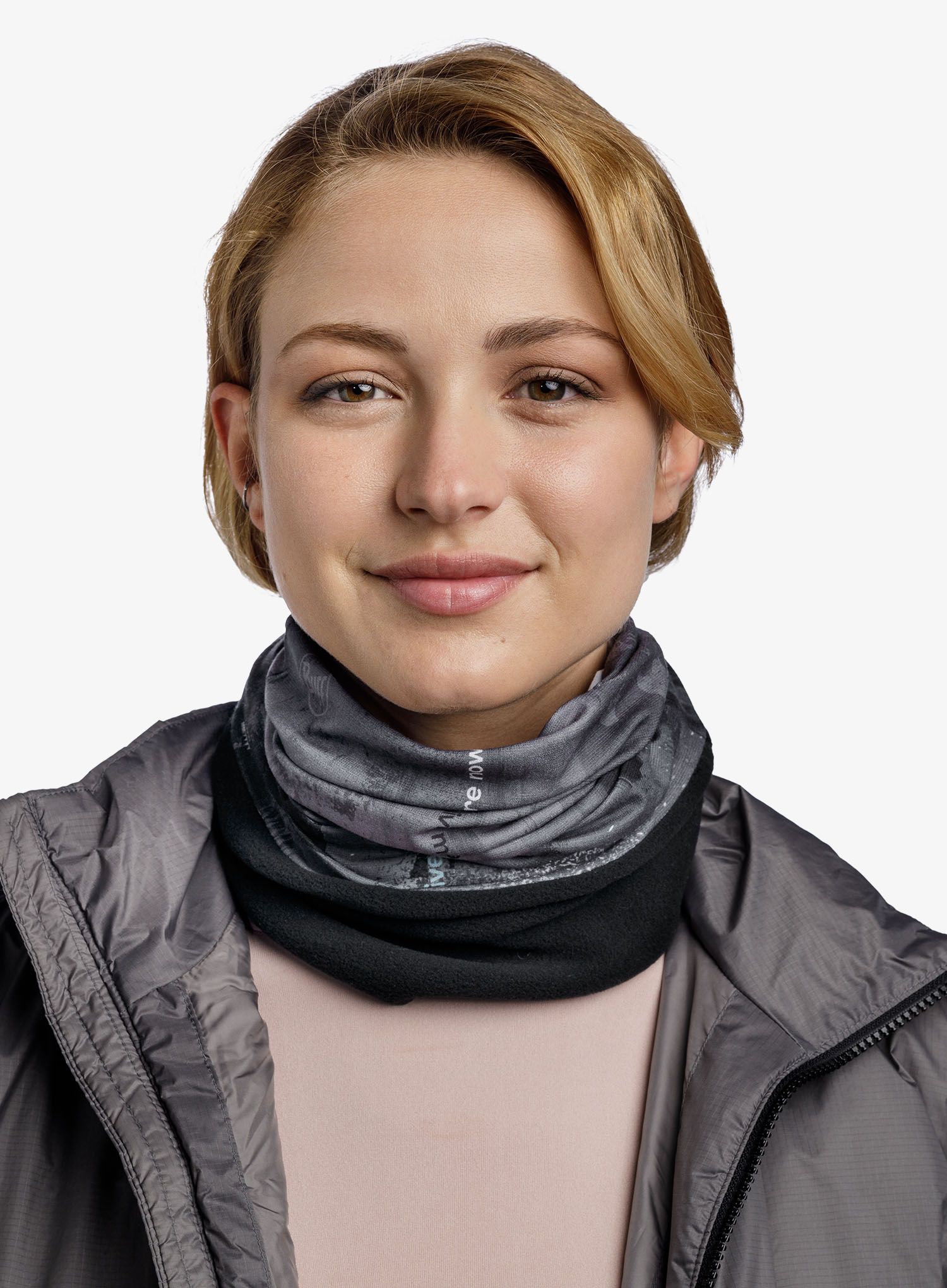 Multifunkčná šatka Buff Polar - tenko graphite