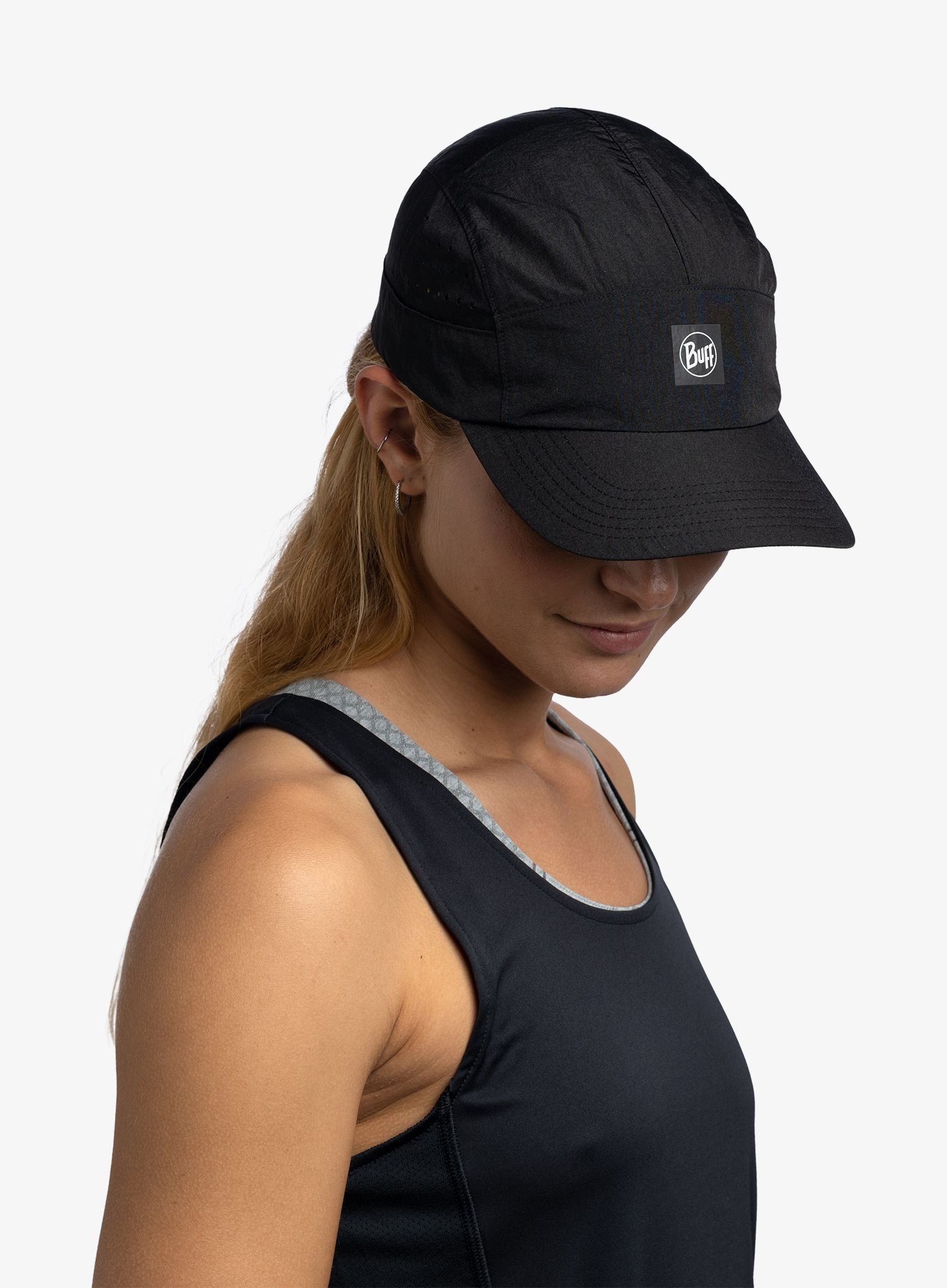 Bežecká čiapka Buff Speed Cap - solid black