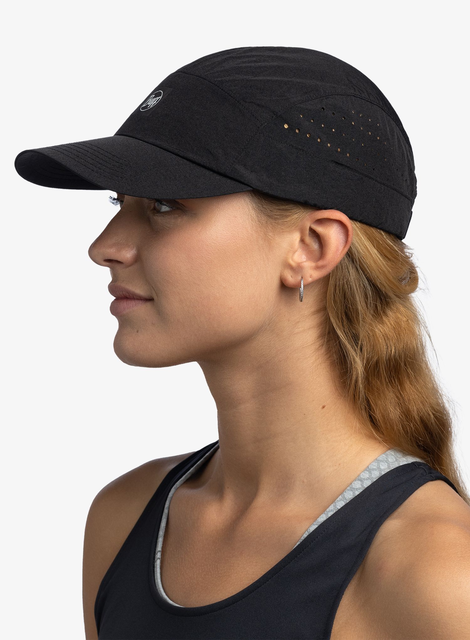 Bežecká čiapka Buff Speed Cap - solid black