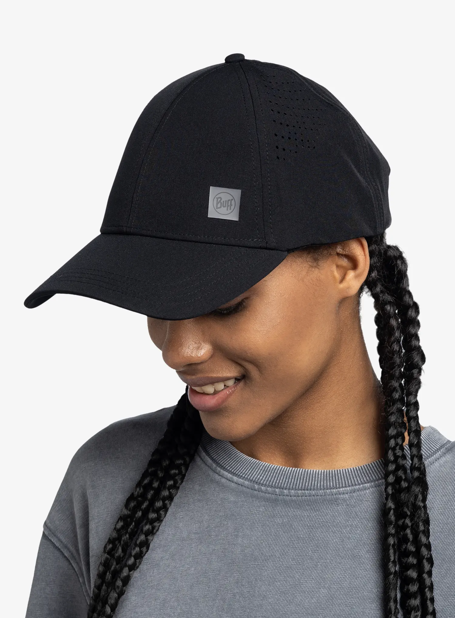 Šiltovka Buff Summit Cap - solid black