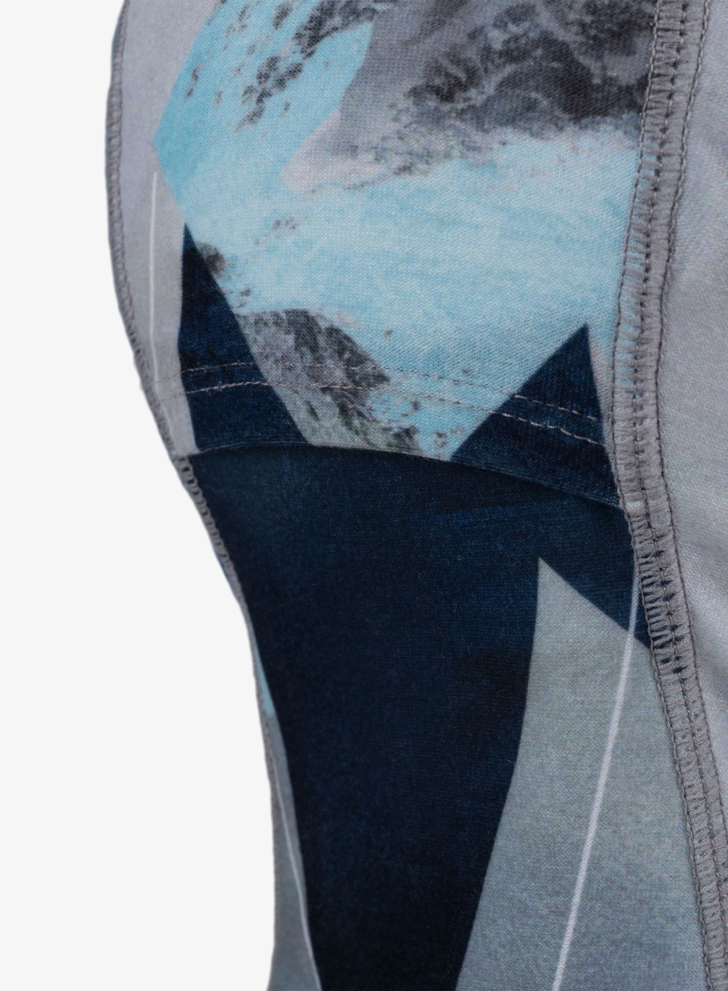 Kukla Buff Thermonet Hinged Balaclava - synth blue