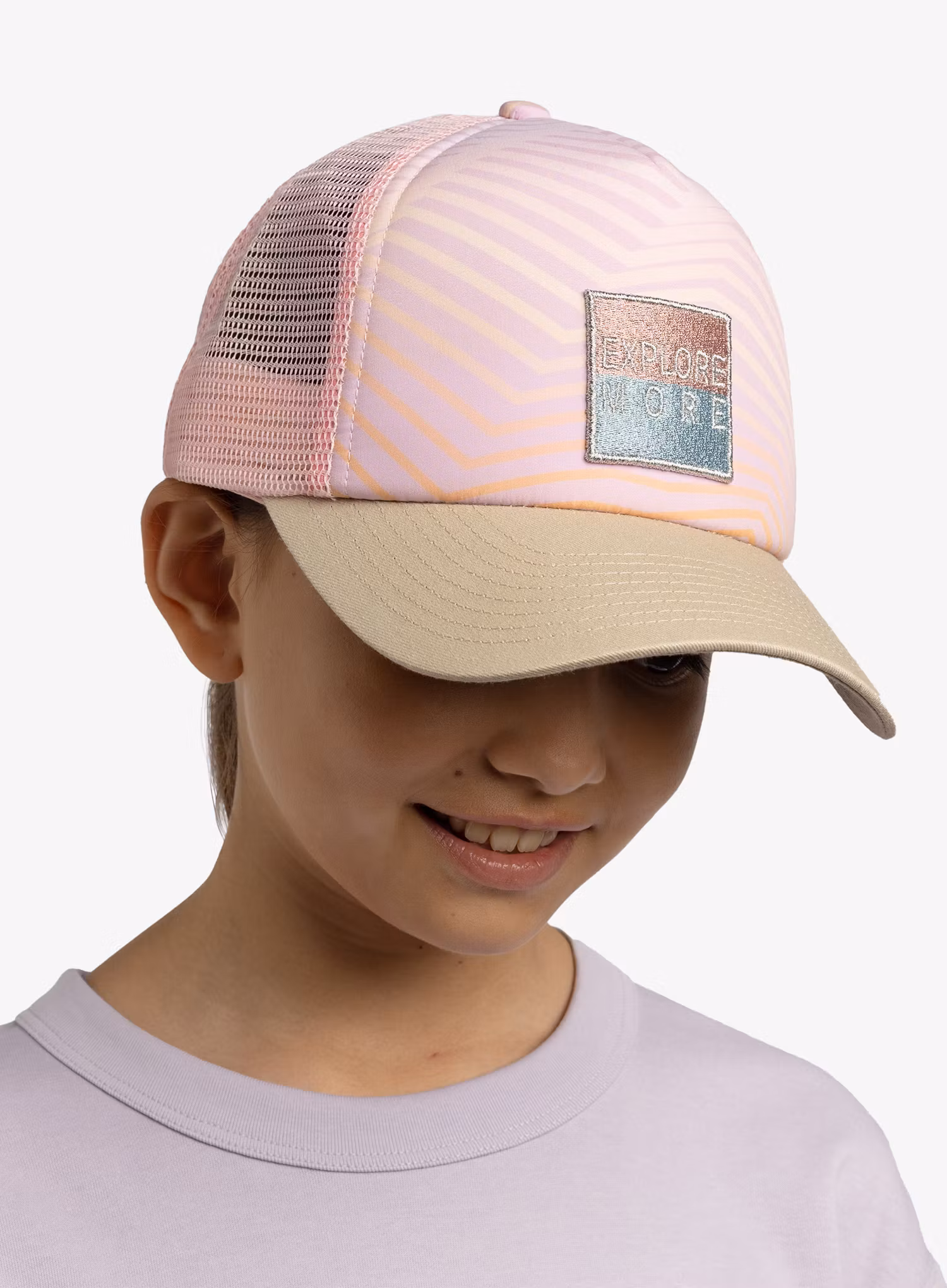 Šiltovka Buff Trucker Cap Kid - katsy orchid
