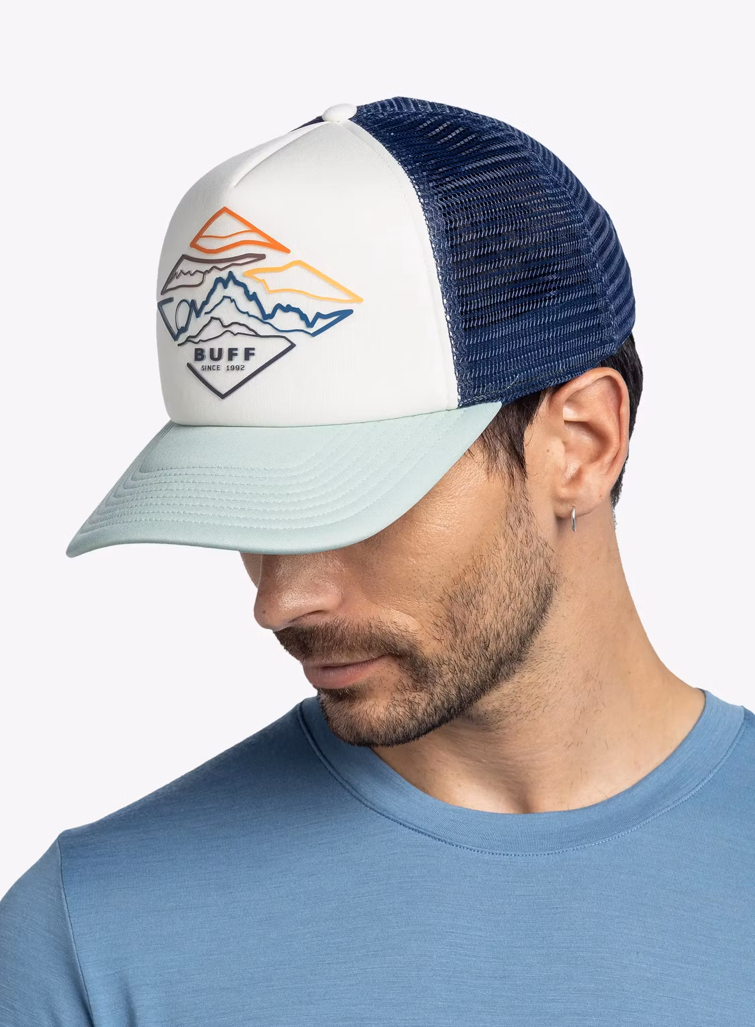 Šiltovka Buff Trucker Cap - luster flint