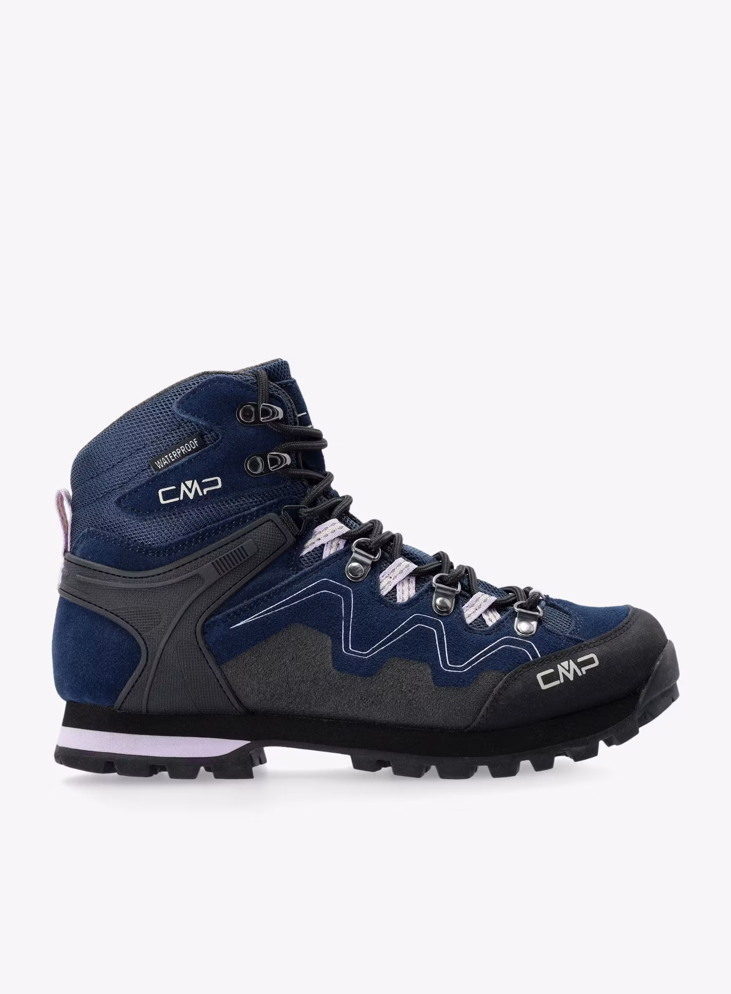 Turistické topánky dámske CMP Athunis Mid WP - dark blue