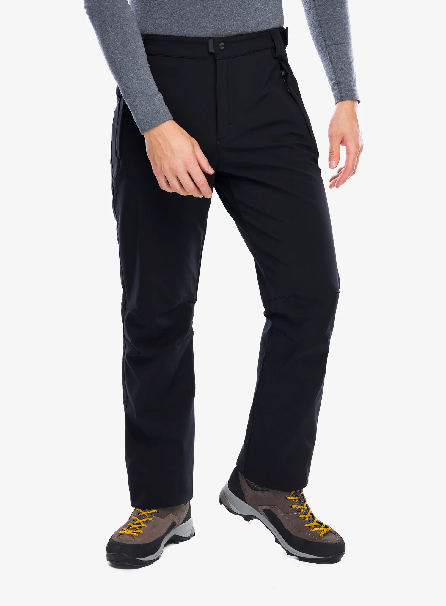 Softshellové nohavice CMP Long Pant Fate - nero