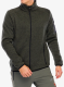 Flísová mikina CMP Perl Jacket Knitted - olive/nero