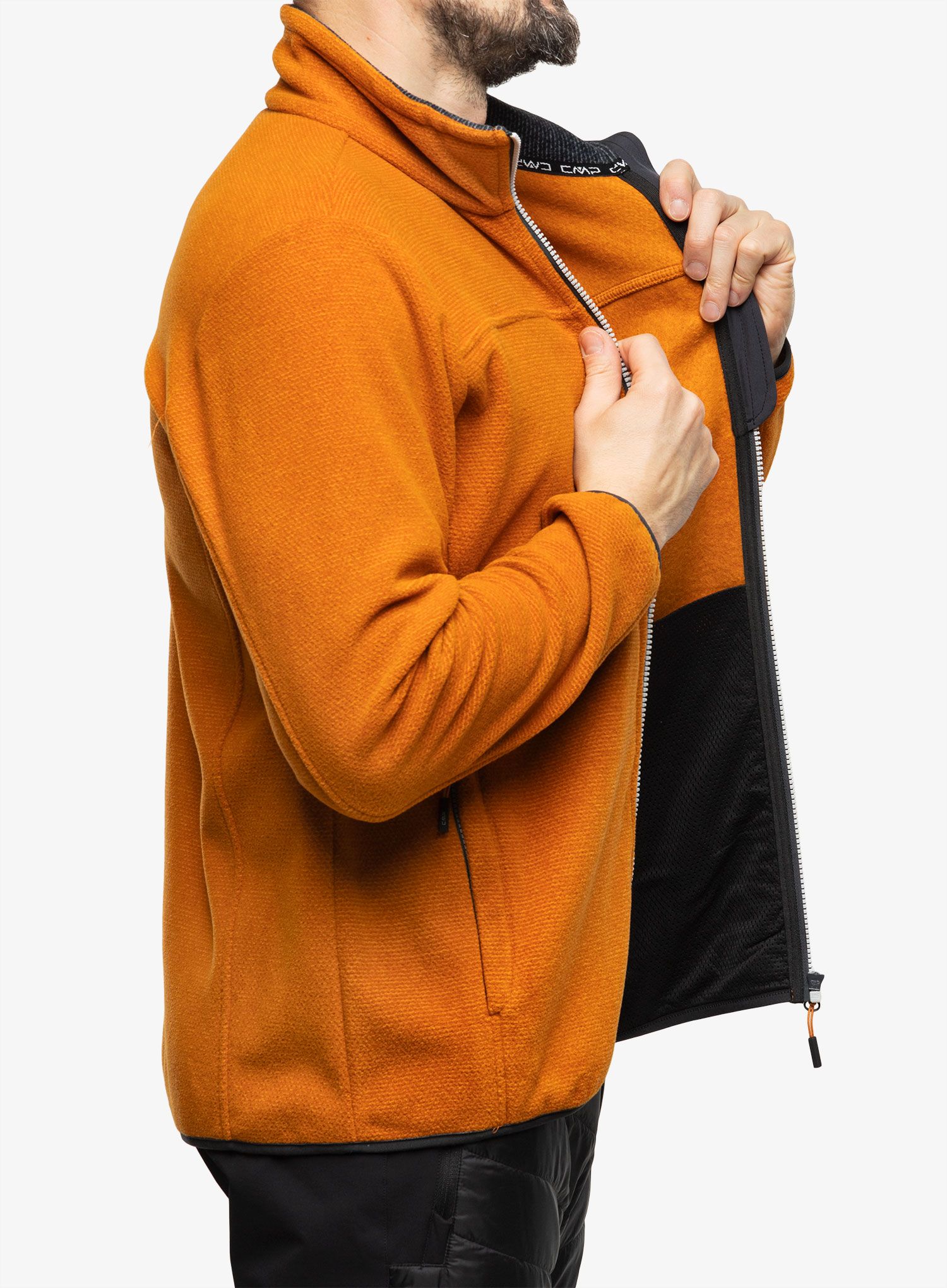 Flísová mikina CMP Perry Jacket - zucca