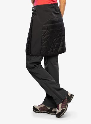 Zateplená sukňa CMP Skirt Twisted - nero
