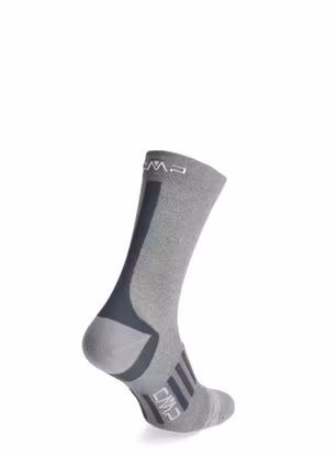 Dámske ponožky CMP Trekking Sock Low Microlon - grey/ghiaccio