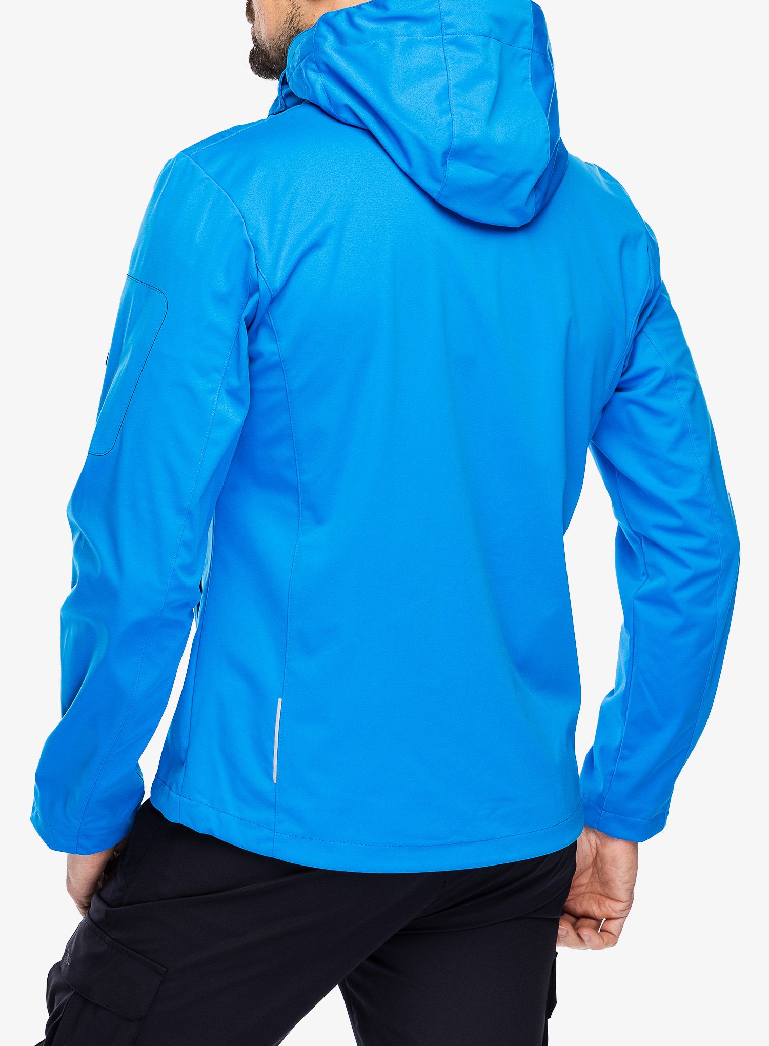 Softshellová bunda CMP Vidal Zip Hood Jacket - river