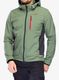 Softshellová bunda CMP Vivo Jacket Zip Hood - salvia