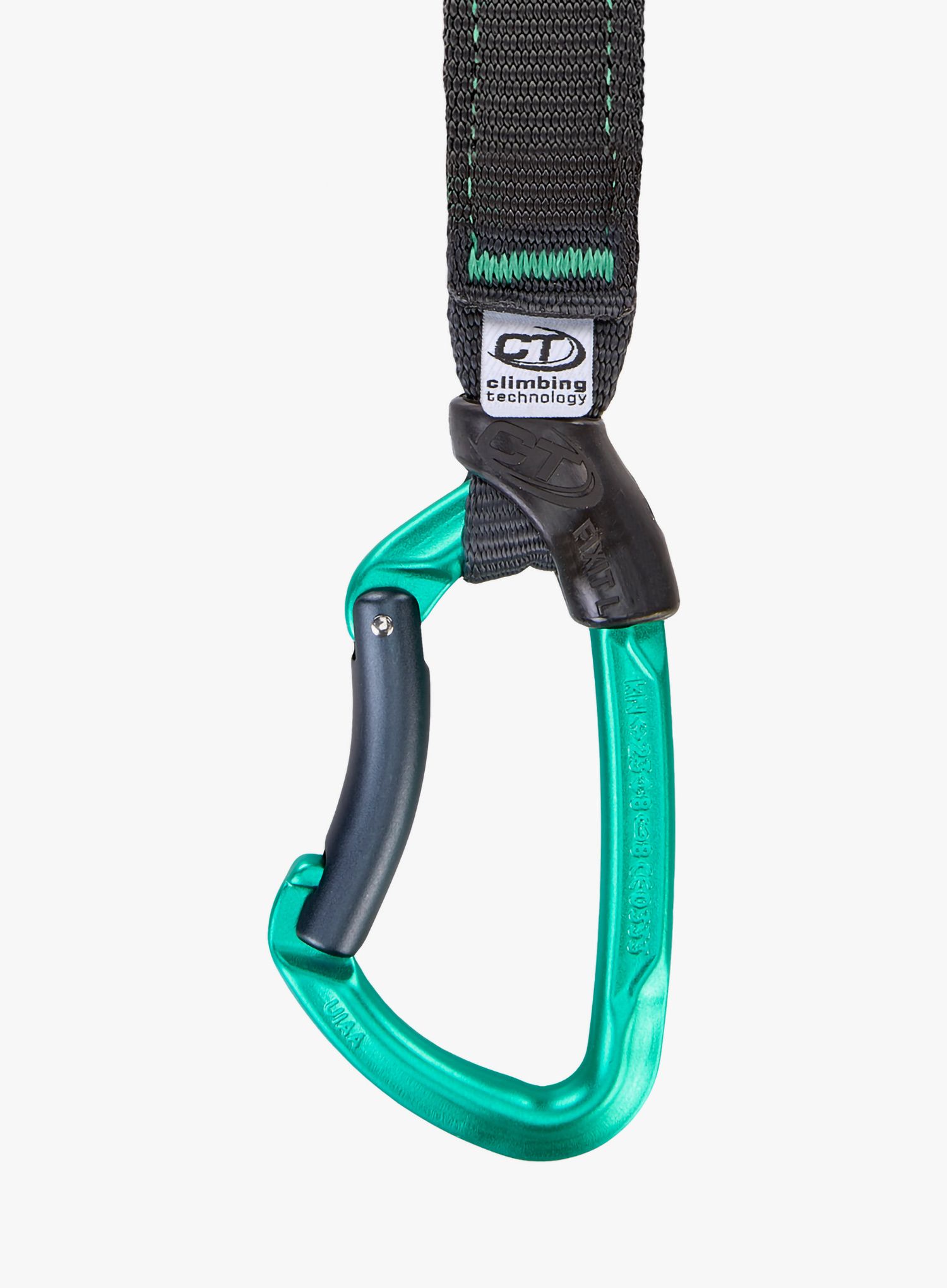 Expreska Climbing Technology/SKYLOTEC Lime B Set NY Pro 22 cm - anthracite/blue marine