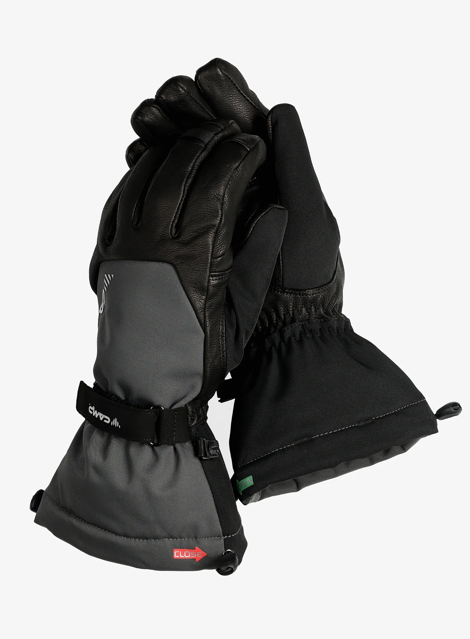 Rukavice Camp Geko Alpine - black/grey