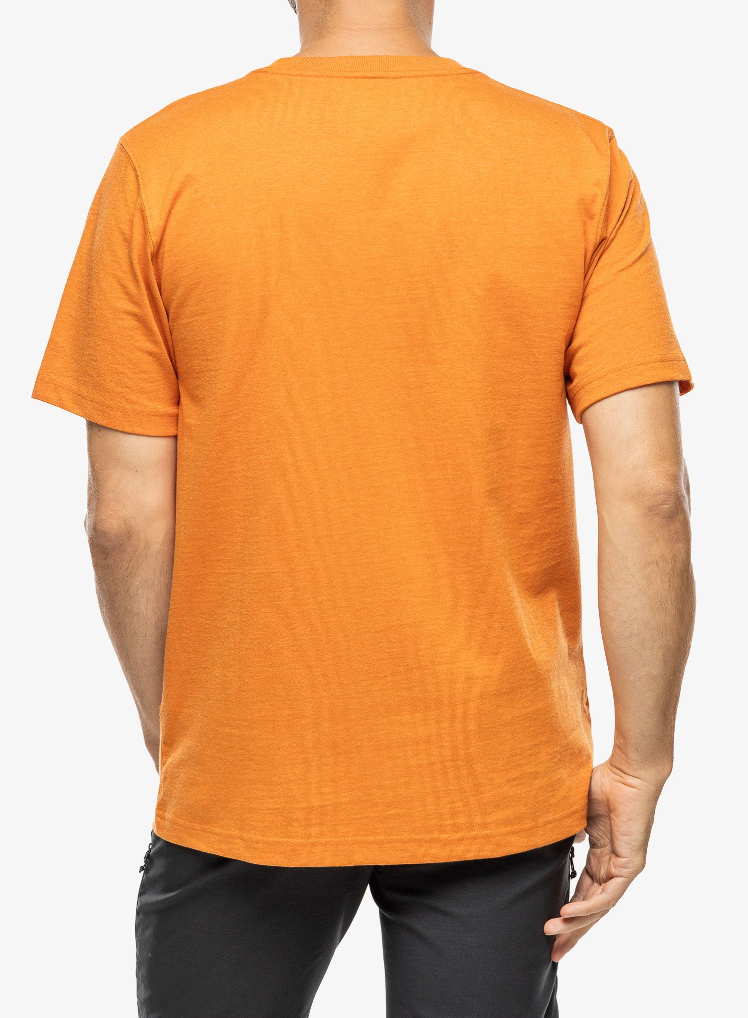 Pánske tričko Carhartt Core Logo T-Shirt S/S - marmalade heather