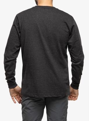 Tričko s dlhými rukávmi Carhartt Sleeve Logo T-Shirt L/S - carbon heather