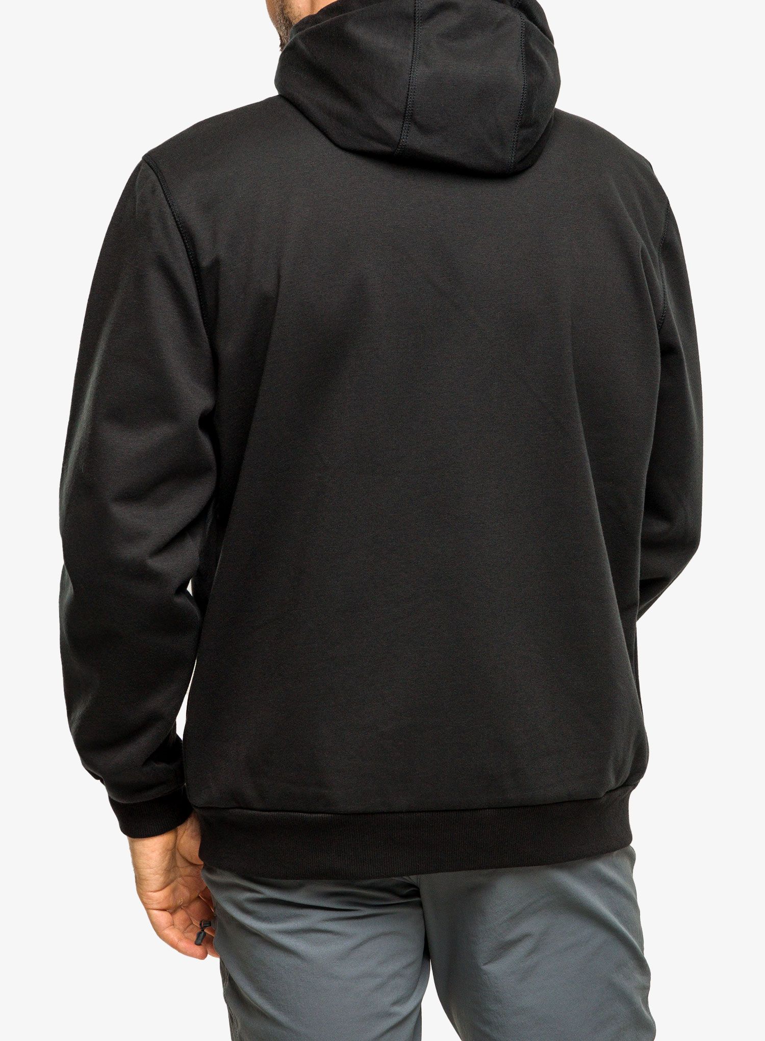 Pánska mikina Carhartt Wind Fighter Hooded Sweatshirt - black