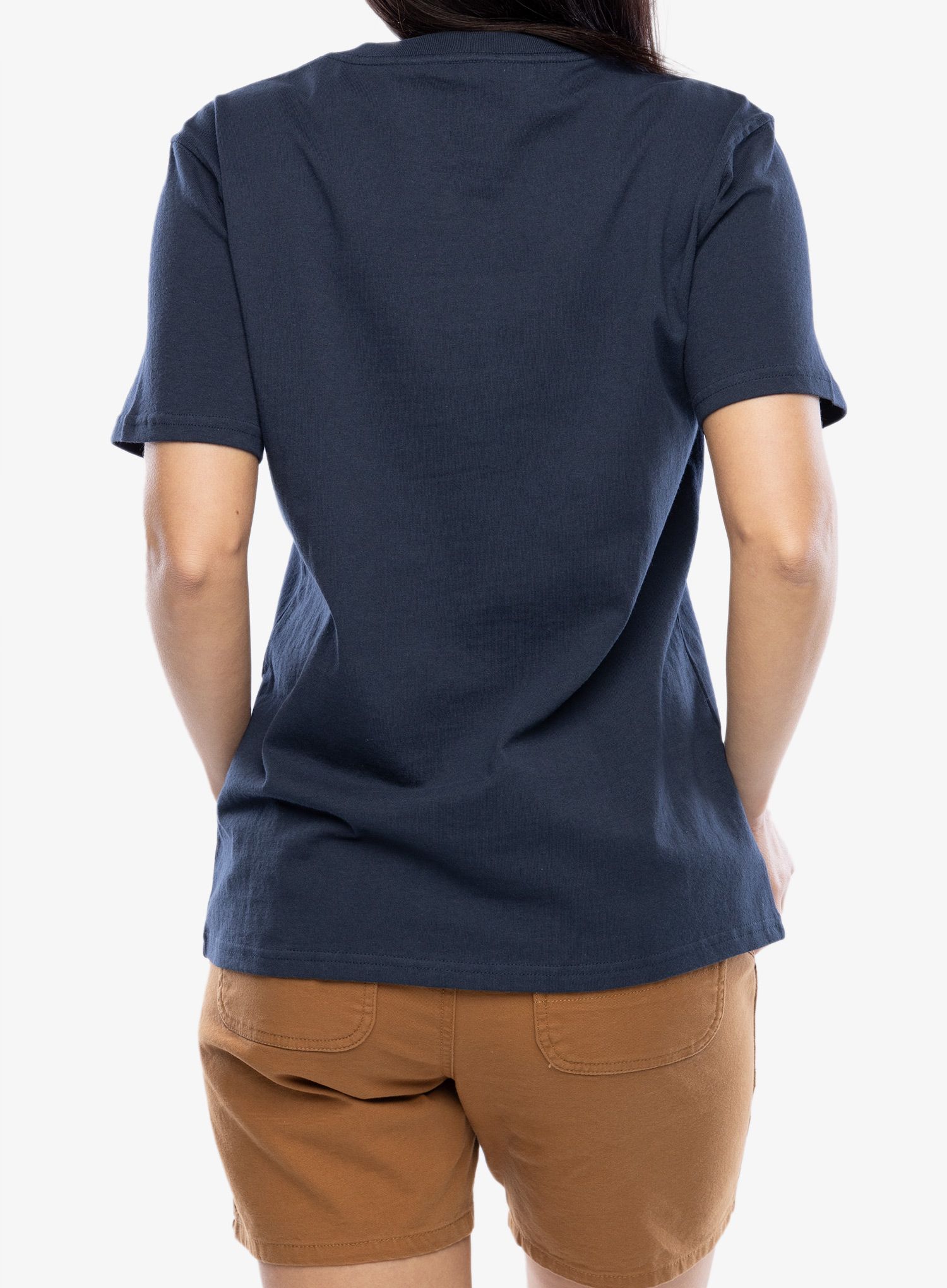 Bavlnené tričko Carhartt Workwear Pocket S/S T-Shirt - navy
